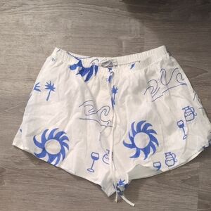 Petal And Pup Sun Wave Shorts Double Lined Size XL